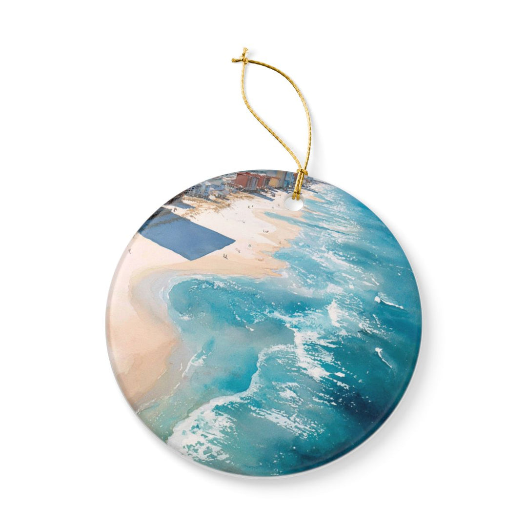 Gulf Shores Alabama Ornament: Unique Gulf Shores Souvenir, Gulf Shores Alabama Xmas Decor, and Authentic Gulf Shores Gift