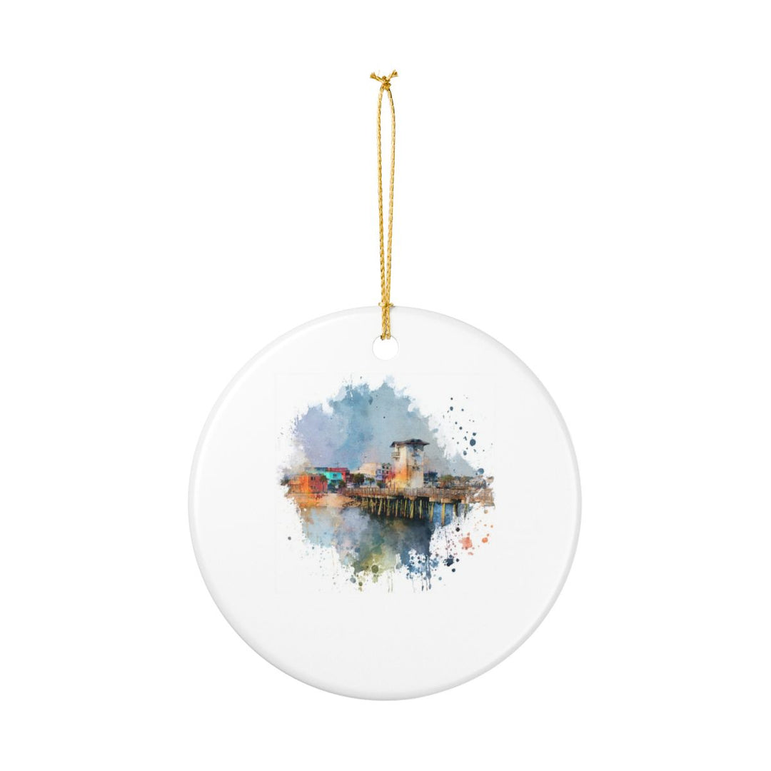 Gulfport Mississippi Ornament: Unique Gulfport Souvenir, Gulfport Mississippi Xmas Decor, and Authentic Gulfport Gift