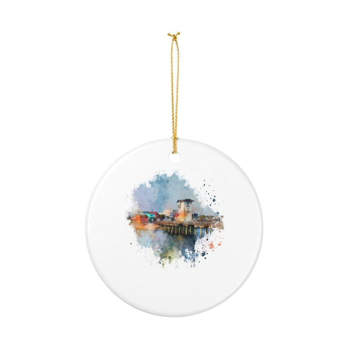Gulfport Mississippi Ornament: Unique Gulfport Souvenir, Gulfport Mississippi Xmas Decor, and Authentic Gulfport Gift