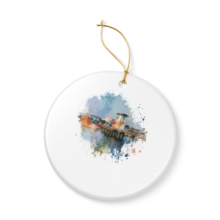 Gulfport Mississippi Ornament: Unique Gulfport Souvenir, Gulfport Mississippi Xmas Decor, and Authentic Gulfport Gift