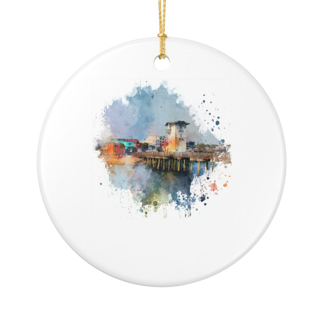 Gulfport Mississippi Ornament: Unique Gulfport Souvenir, Gulfport Mississippi Xmas Decor, and Authentic Gulfport Gift
