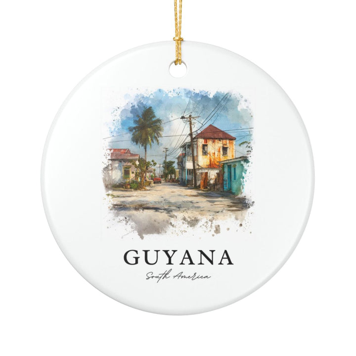 Guyana Ornament | Christmas Travel Souvenir Gift
