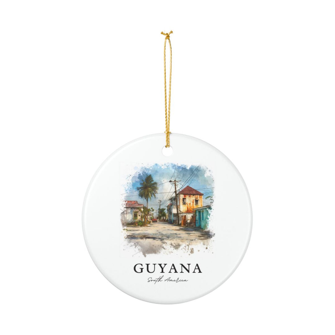 Guyana Ornament | Christmas Travel Souvenir Gift