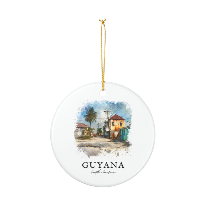Guyana Ornament | Christmas Travel Souvenir Gift