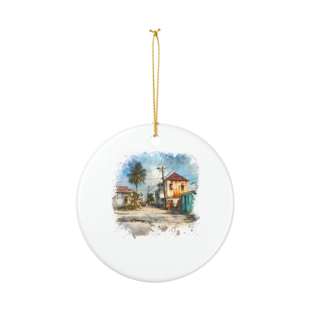 Guyana Ornament: Unique Guyana Souvenir, Guyana Xmas Decor, and Authentic Guyana Gift