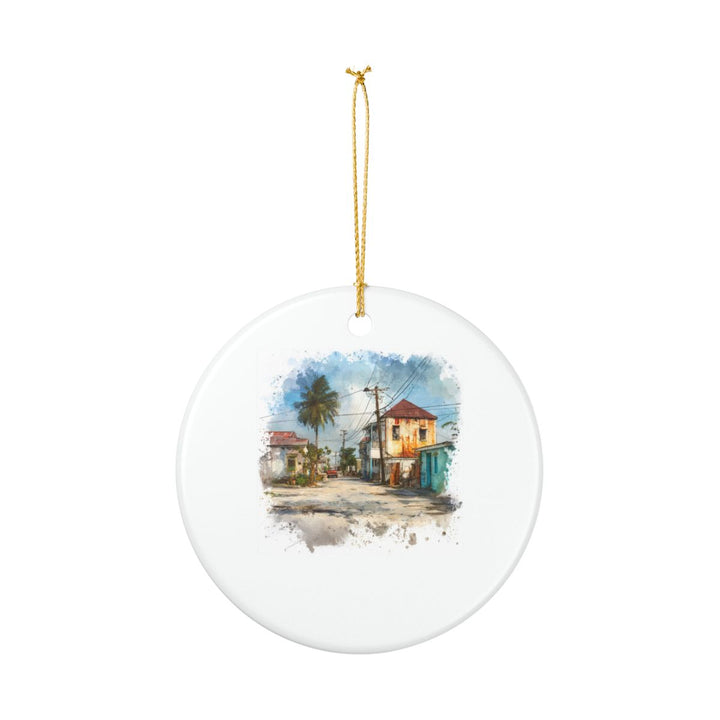 Guyana Ornament: Unique Guyana Souvenir, Guyana Xmas Decor, and Authentic Guyana Gift