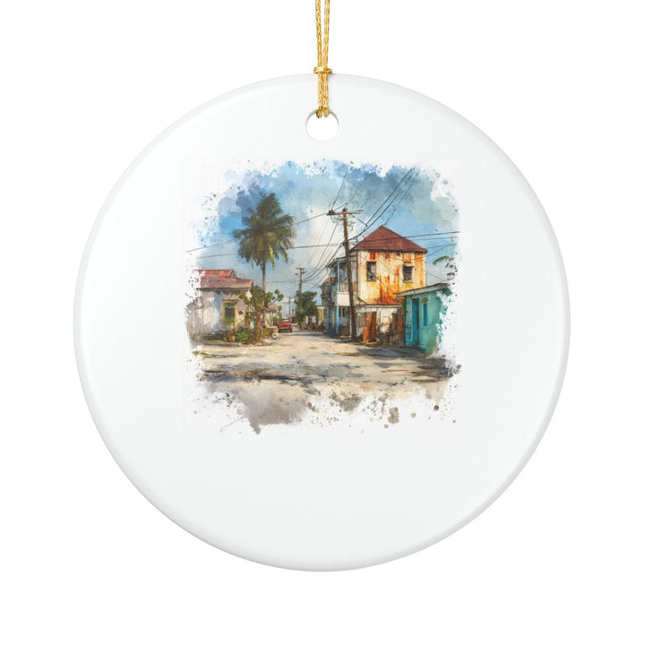 Guyana Ornament: Unique Guyana Souvenir, Guyana Xmas Decor, and Authentic Guyana Gift