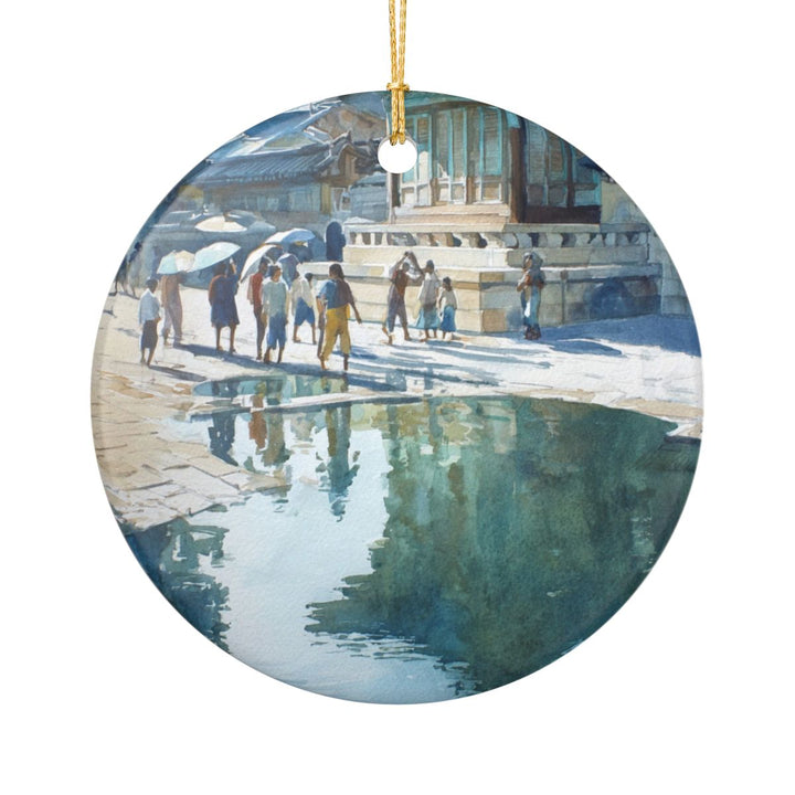 Gyeongju Si South Korea Ornament: Unique Gyeongju Si Souvenir, Gyeongju Si South Korea Xmas Decor, and Authentic Gyeongju Si Gift