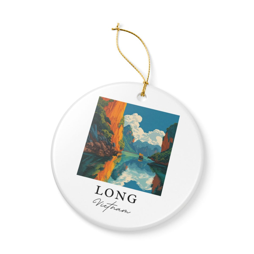 Ha Long Vietnam Ornament: Unique Ha Long Souvenir, Ha Long Vietnam Xmas Decor, and Authentic Ha Long Gift