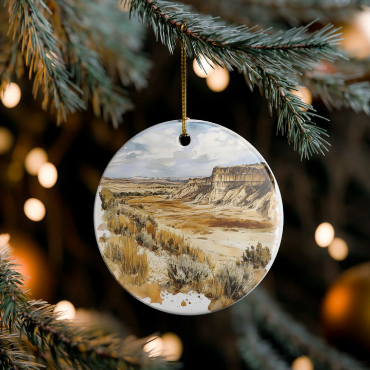 Hagerman Fossil Beds Idaho Ornament: Unique Hagerman Fossil Beds Idaho Souvenir, Hagerman Fossil Beds Idaho Xmas Decor, and Authentic Hagerman Fossil Beds Idaho Gift