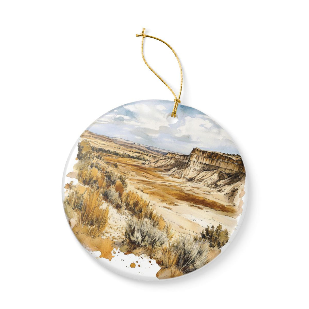 Hagerman Fossil Beds Idaho Ornament: Unique Hagerman Fossil Beds Idaho Souvenir, Hagerman Fossil Beds Idaho Xmas Decor, and Authentic Hagerman Fossil Beds Idaho Gift