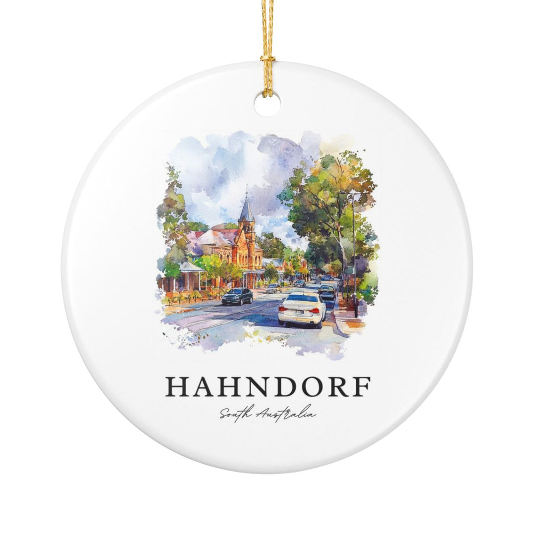 Hahndorf South Australia Ornament: Unique Hahndorf South Souvenir, Hahndorf South Australia Xmas Decor, and Authentic Hahndorf South Gift