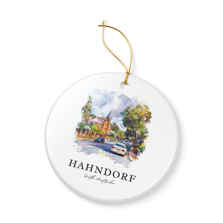 Hahndorf South Australia Ornament: Unique Hahndorf South Souvenir, Hahndorf South Australia Xmas Decor, and Authentic Hahndorf South Gift