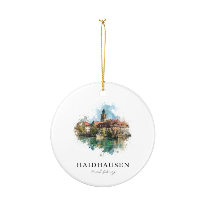 Haidhausen Germany Ornament: Unique Haidhausen Souvenir, Haidhausen Germany Xmas Decor, and Authentic Haidhausen Gift