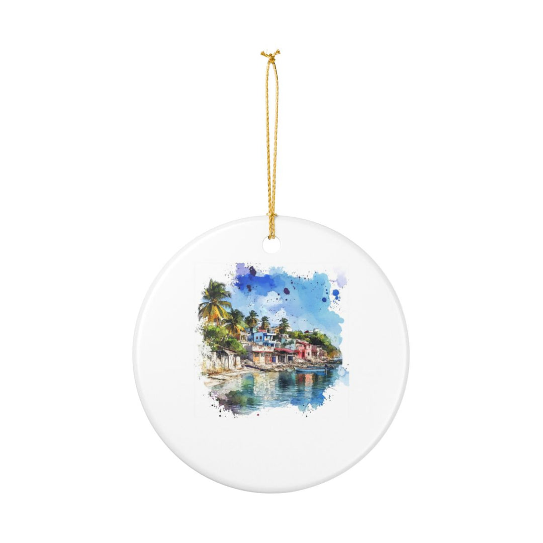 Haiti Ornament: Unique Haiti Souvenir, Haiti Xmas Decor, and Authentic Haiti Gift