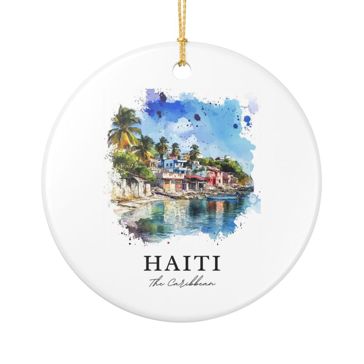 Haiti Ornament | Christmas Travel Souvenir Gift