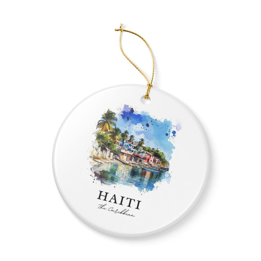 Haiti Ornament | Christmas Travel Souvenir Gift