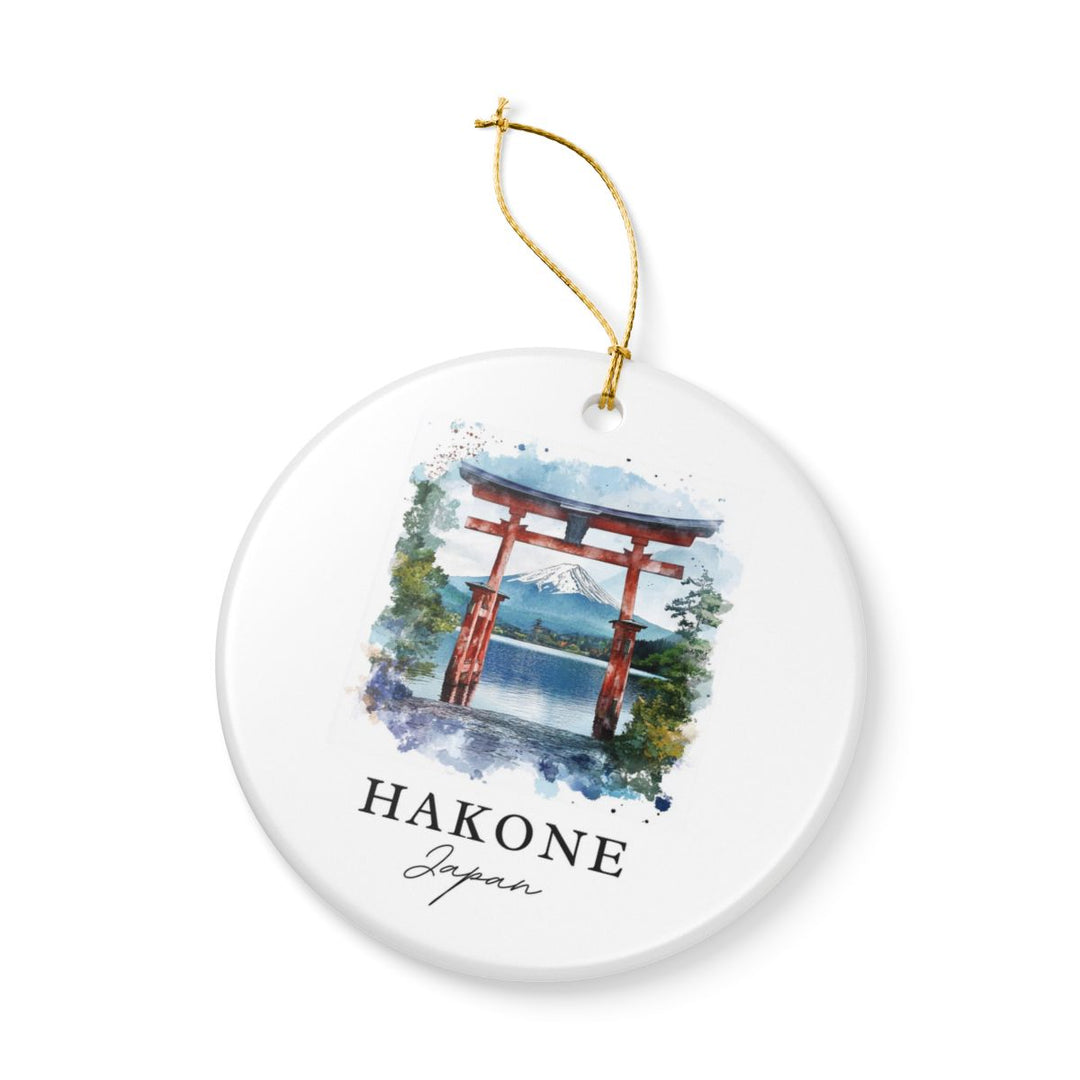 Hakone Japan Ornament: Unique Hakone Souvenir, Hakone Japan Xmas Decor, and Authentic Hakone Gift