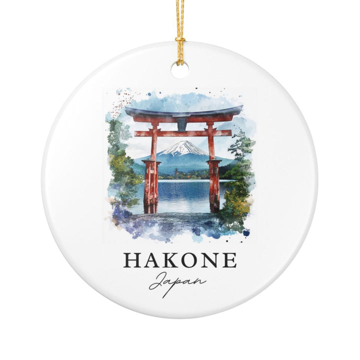 Hakone Japan Ornament: Unique Hakone Souvenir, Hakone Japan Xmas Decor, and Authentic Hakone Gift
