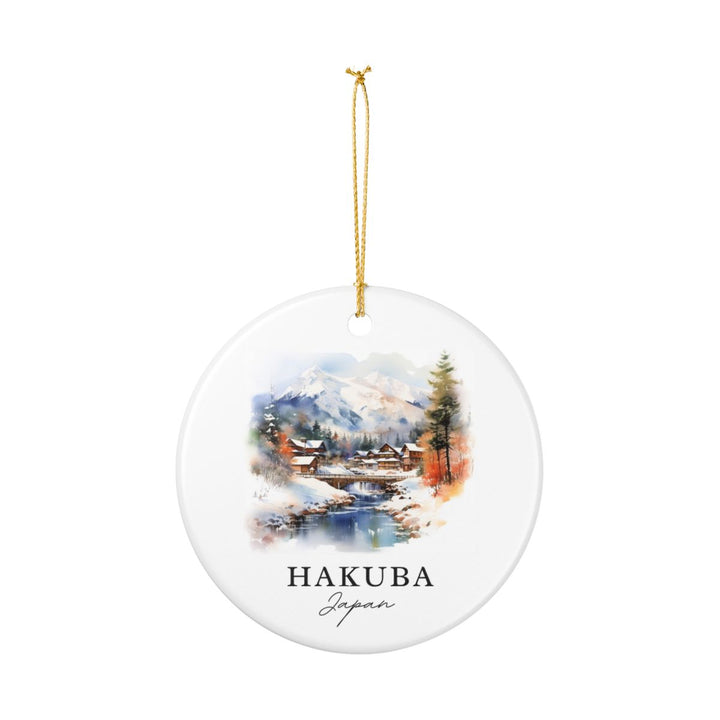 Hakuba Japan Ornament: Unique Hakuba Souvenir, Hakuba Japan Xmas Decor, and Authentic Hakuba Gift