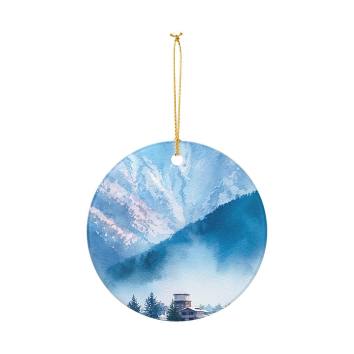 Hakuba Valley Ornament: Unique Hakuba Valley Souvenir, Hakuba Valley Xmas Decor, and Authentic Hakuba Valley Gift