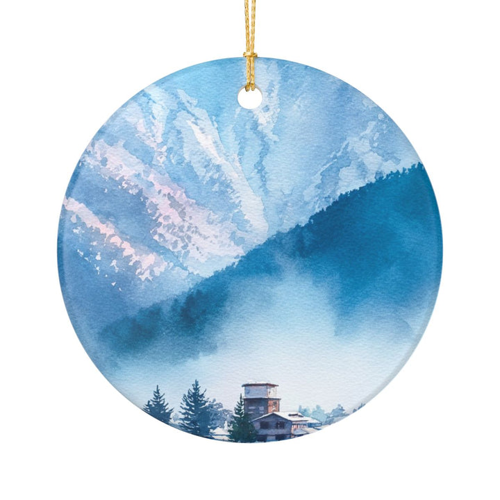 Hakuba Valley Ornament: Unique Hakuba Valley Souvenir, Hakuba Valley Xmas Decor, and Authentic Hakuba Valley Gift