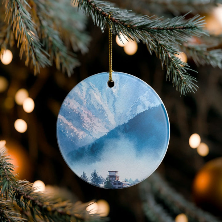 Hakuba Valley Ornament: Unique Hakuba Valley Souvenir, Hakuba Valley Xmas Decor, and Authentic Hakuba Valley Gift