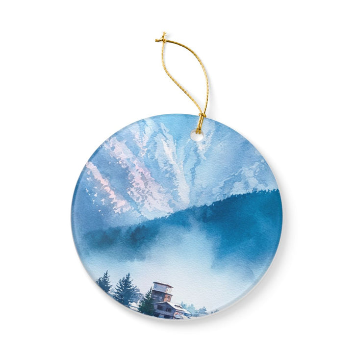 Hakuba Valley Ornament: Unique Hakuba Valley Souvenir, Hakuba Valley Xmas Decor, and Authentic Hakuba Valley Gift