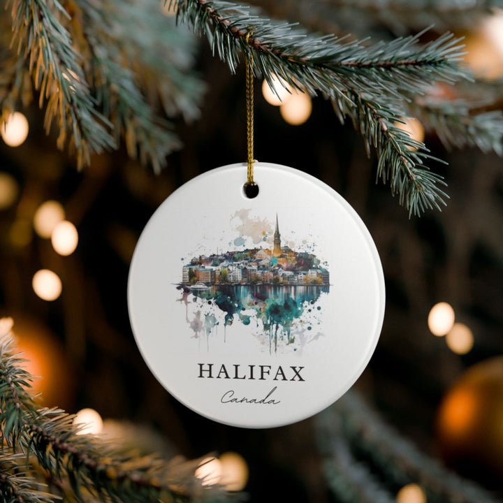 Halifax Canada Ornament: Unique Halifax Souvenir, Halifax Canada Xmas Decor, and Authentic Halifax Gift