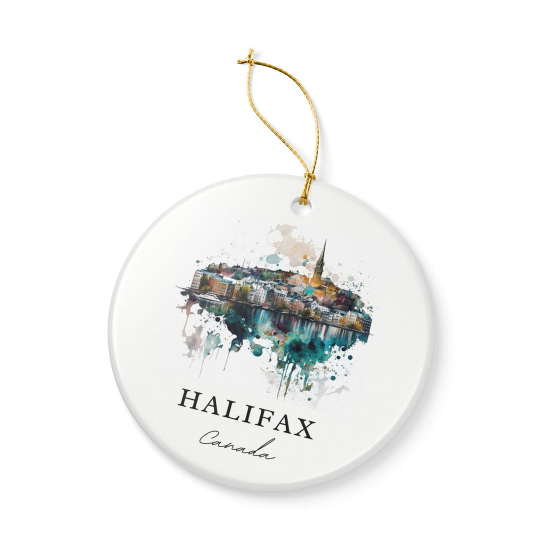 Halifax Canada Ornament: Unique Halifax Souvenir, Halifax Canada Xmas Decor, and Authentic Halifax Gift