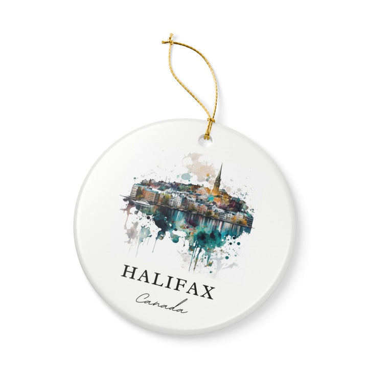 Halifax Canada Ornament: Unique Halifax Souvenir, Halifax Canada Xmas Decor, and Authentic Halifax Gift