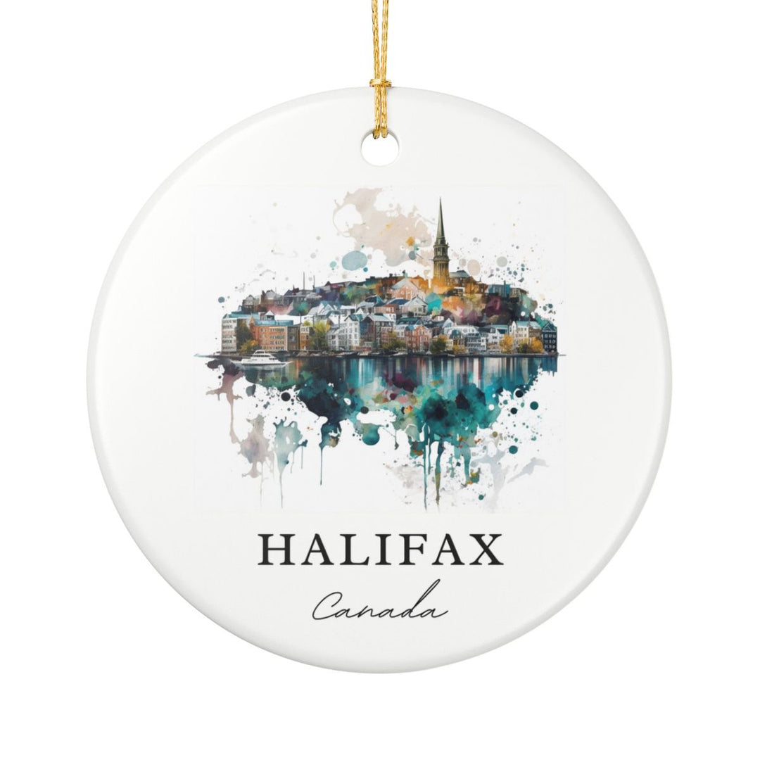 Halifax Canada Ornament: Unique Halifax Souvenir, Halifax Canada Xmas Decor, and Authentic Halifax Gift