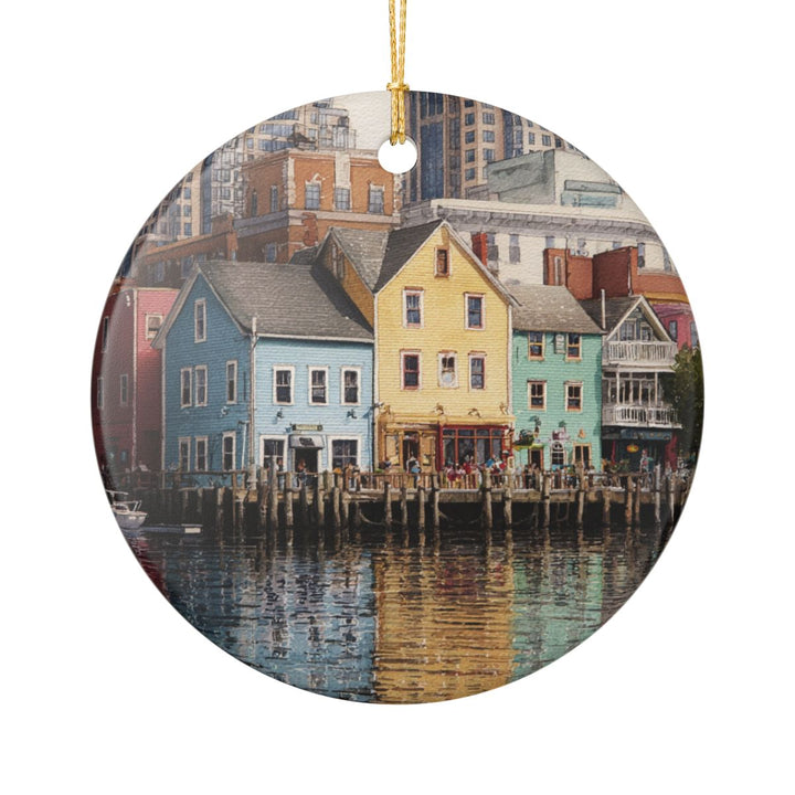 Halifax Canada Ornament: Unique Halifax Souvenir, Halifax Canada Xmas Decor, and Authentic Halifax Gift