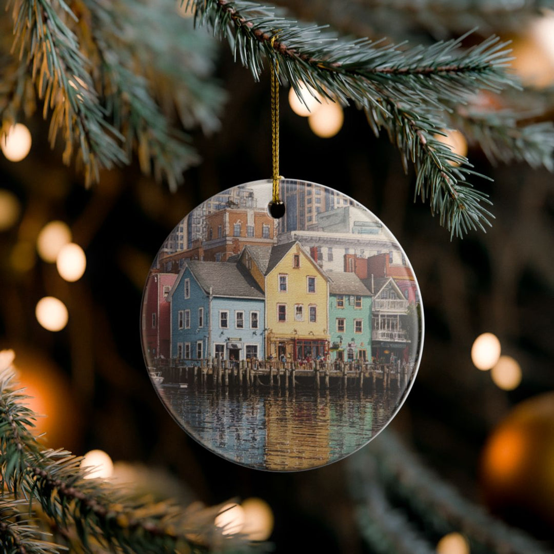 Halifax Canada Ornament: Unique Halifax Souvenir, Halifax Canada Xmas Decor, and Authentic Halifax Gift