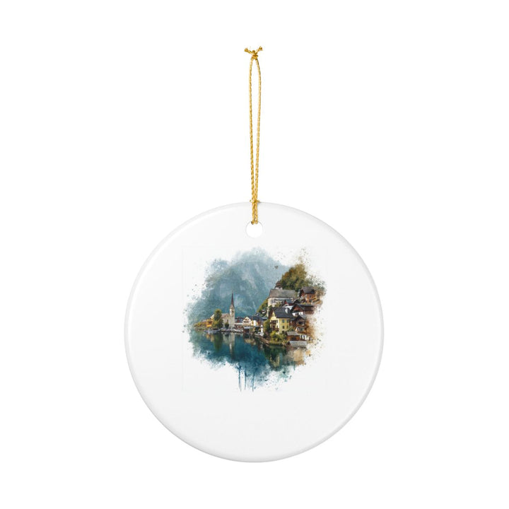 Hallstatt Austria Ornament: Unique Hallstatt Souvenir, Hallstatt Austria Xmas Decor, and Authentic Hallstatt Gift