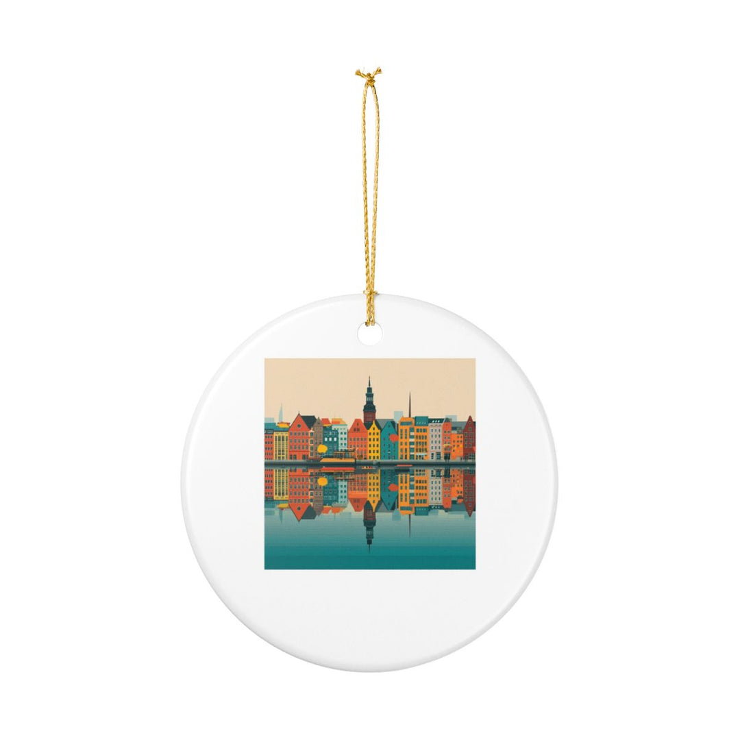 Hamburg Ornament: Unique Hamburg Souvenir, Hamburg Xmas Decor, and Authentic Hamburg Gift