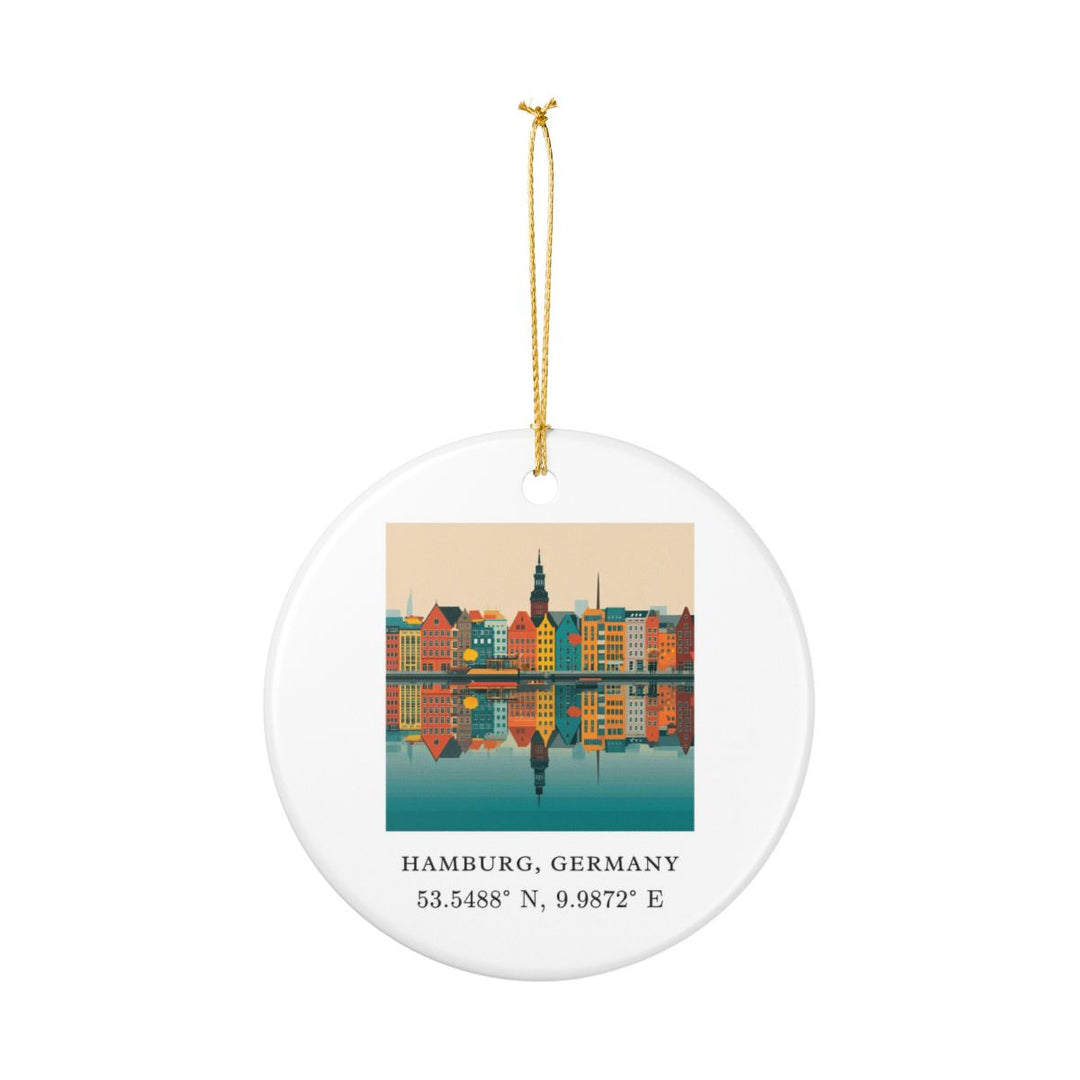 Hamburg Ornament | Christmas Travel Souvenir Gift