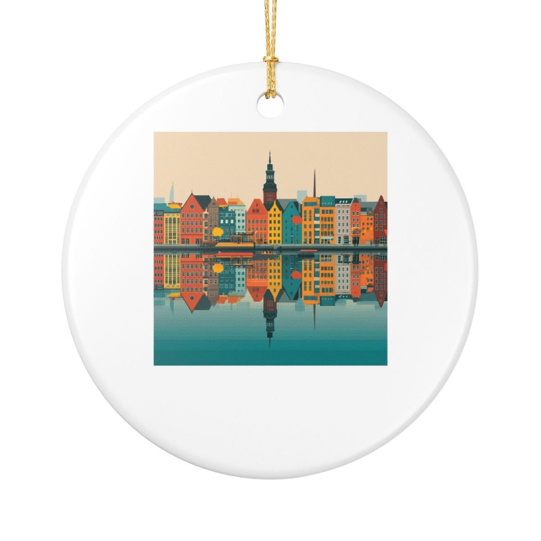 Hamburg Ornament: Unique Hamburg Souvenir, Hamburg Xmas Decor, and Authentic Hamburg Gift