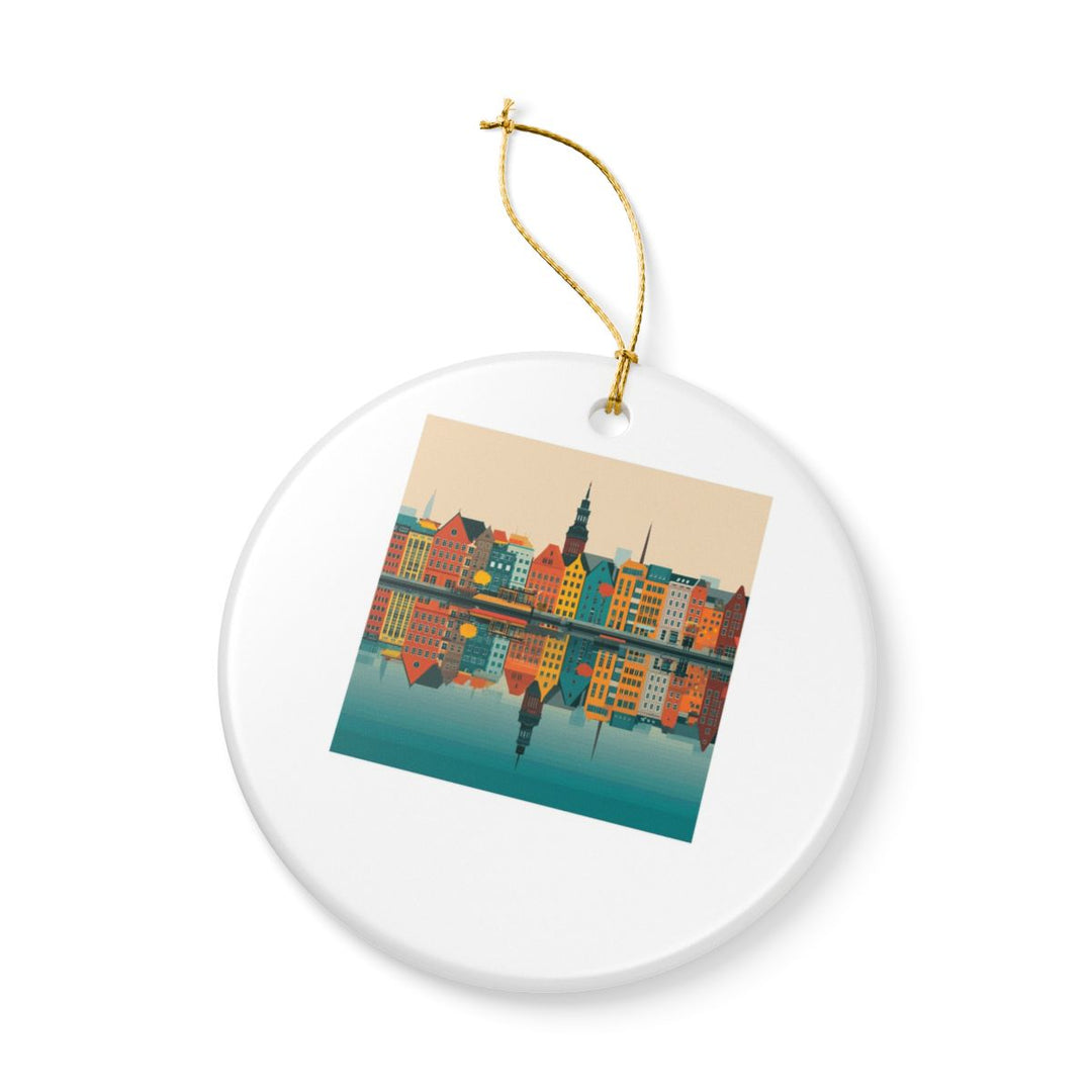 Hamburg Ornament: Unique Hamburg Souvenir, Hamburg Xmas Decor, and Authentic Hamburg Gift