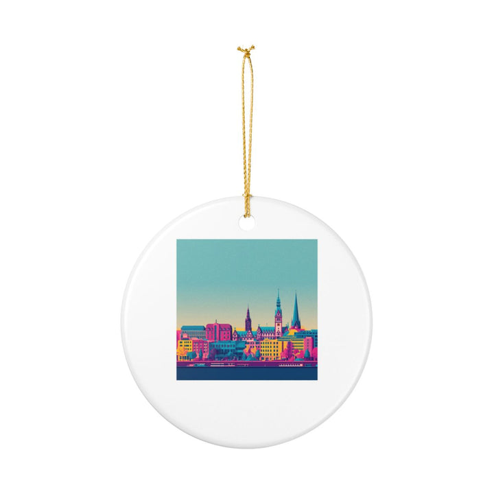 Hamburg Ornament: Unique Hamburg Souvenir, Hamburg Xmas Decor, and Authentic Hamburg Gift