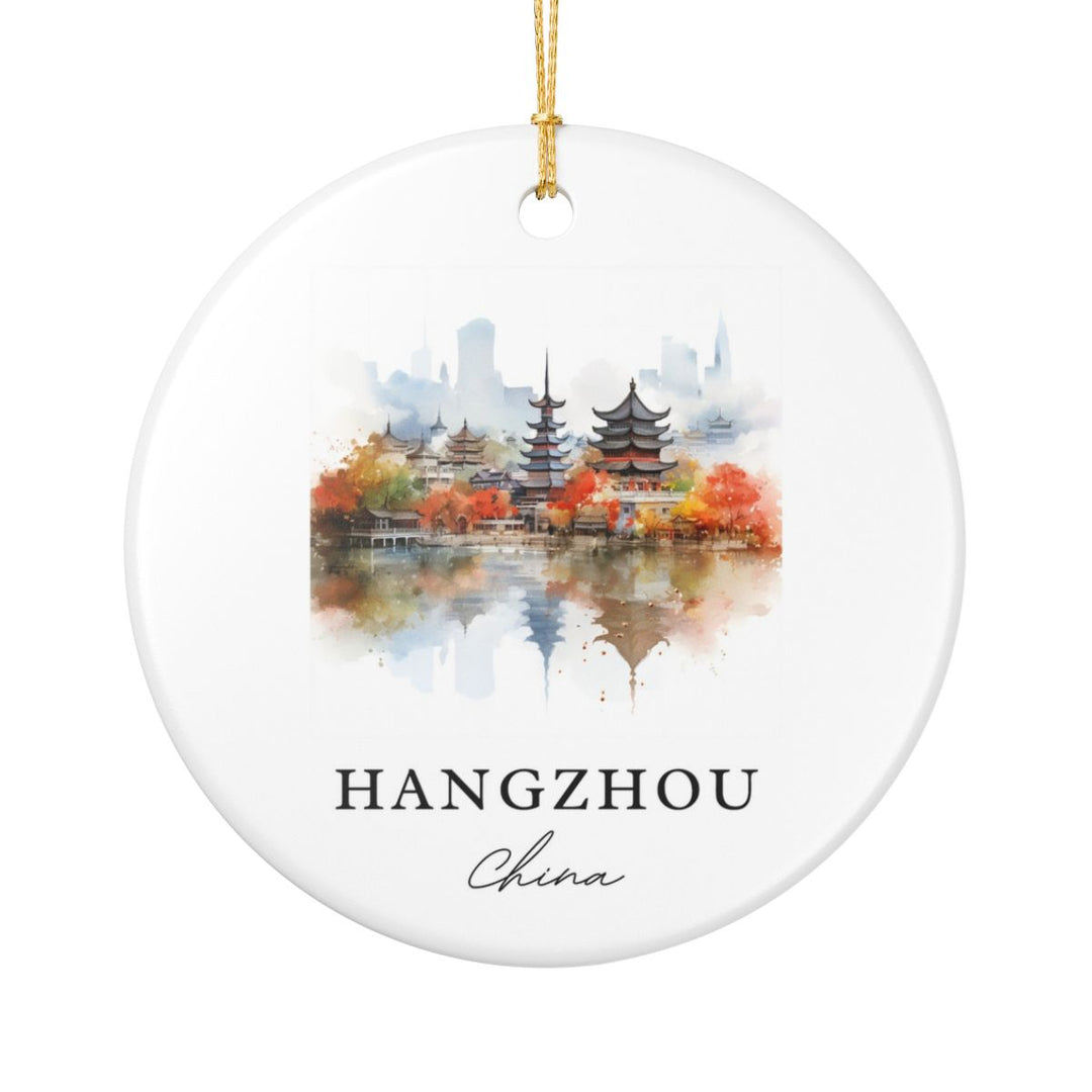 Hangzhou China Ornament: Unique Hangzhou China Souvenir, Hangzhou China Xmas Decor, and Authentic Hangzhou China Gift