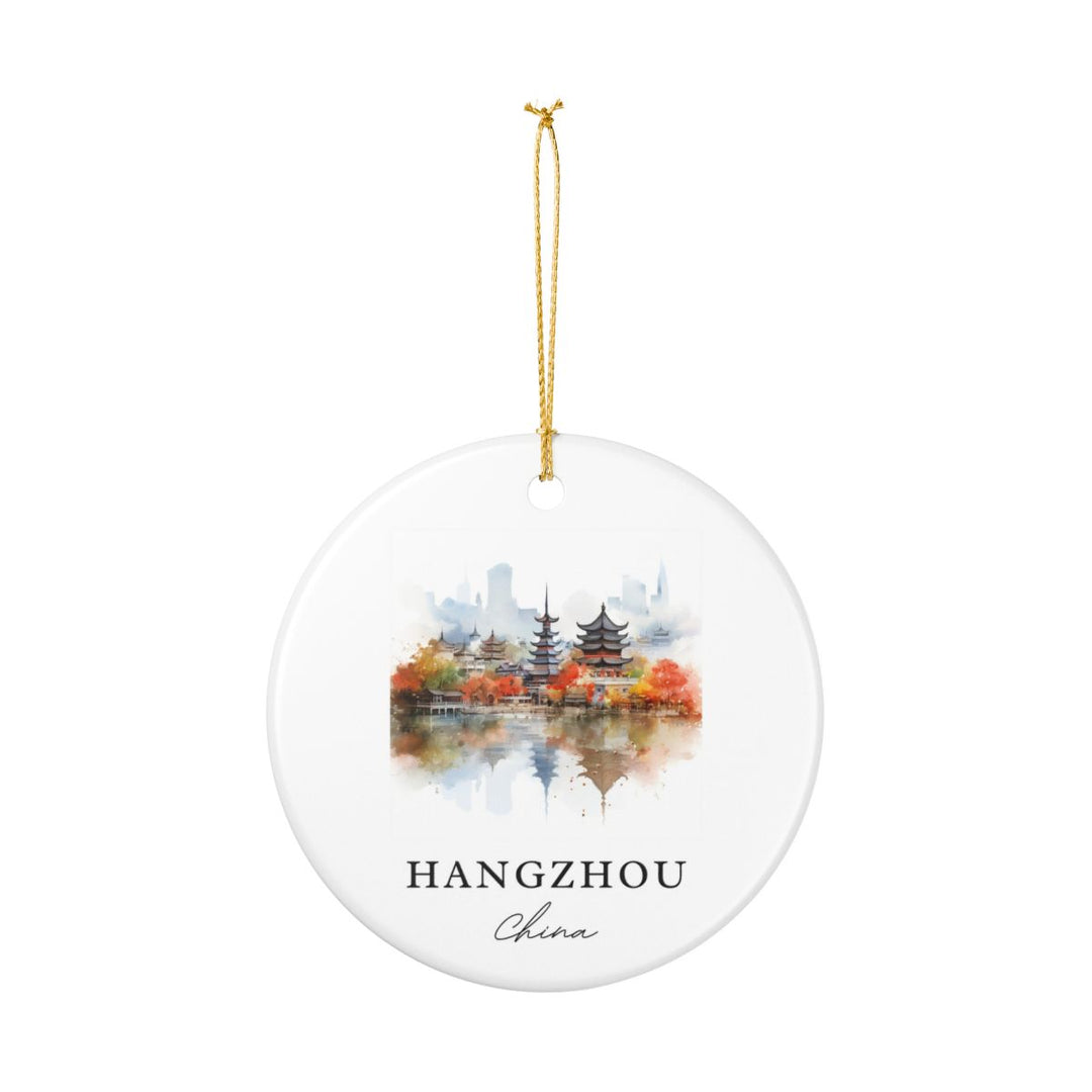 Hangzhou China Ornament: Unique Hangzhou China Souvenir, Hangzhou China Xmas Decor, and Authentic Hangzhou China Gift