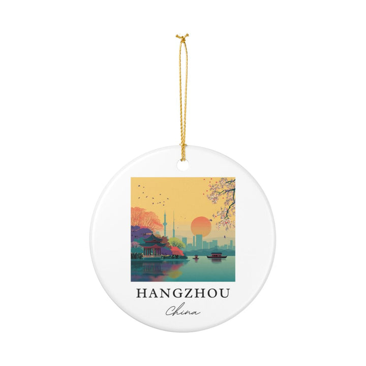 Hangzhou China Ornament: Unique Hangzhou China Souvenir, Hangzhou China Xmas Decor, and Authentic Hangzhou China Gift
