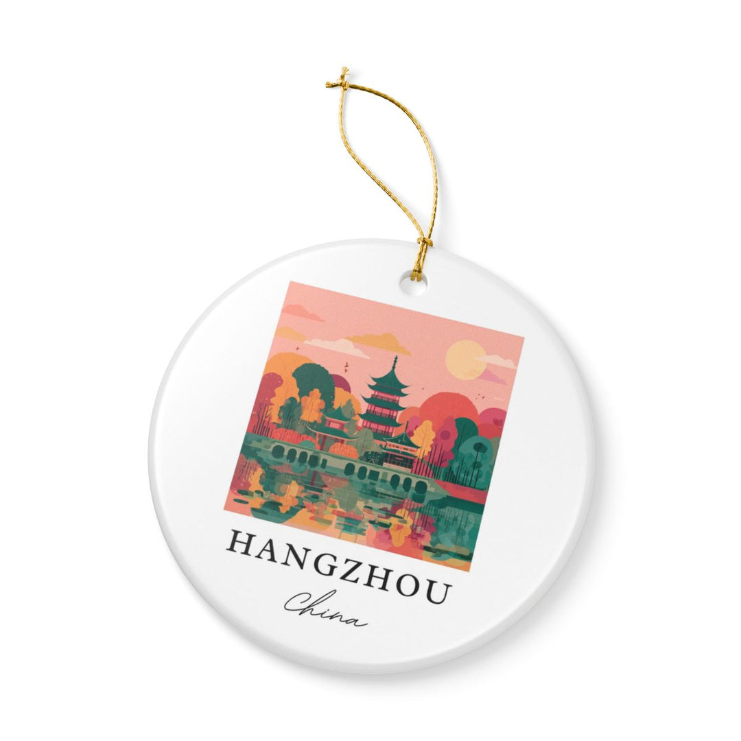 Hangzhou China Ornament: Unique Hangzhou China Souvenir, Hangzhou China Xmas Decor, and Authentic Hangzhou China Gift