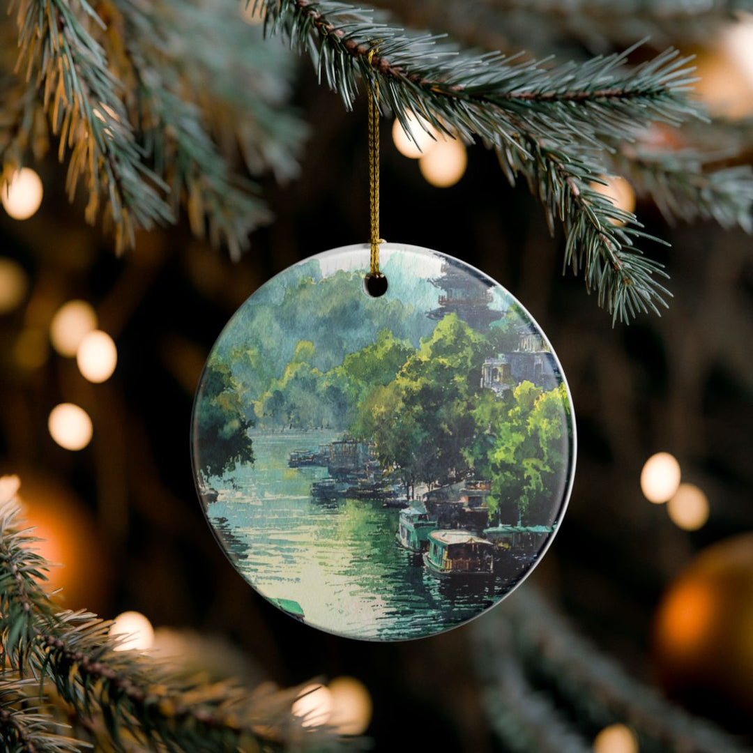 Hangzhou China Ornament: Unique Hangzhou China Souvenir, Hangzhou China Xmas Decor, and Authentic Hangzhou China Gift