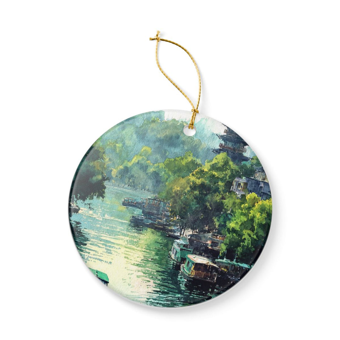 Hangzhou China Ornament: Unique Hangzhou China Souvenir, Hangzhou China Xmas Decor, and Authentic Hangzhou China Gift