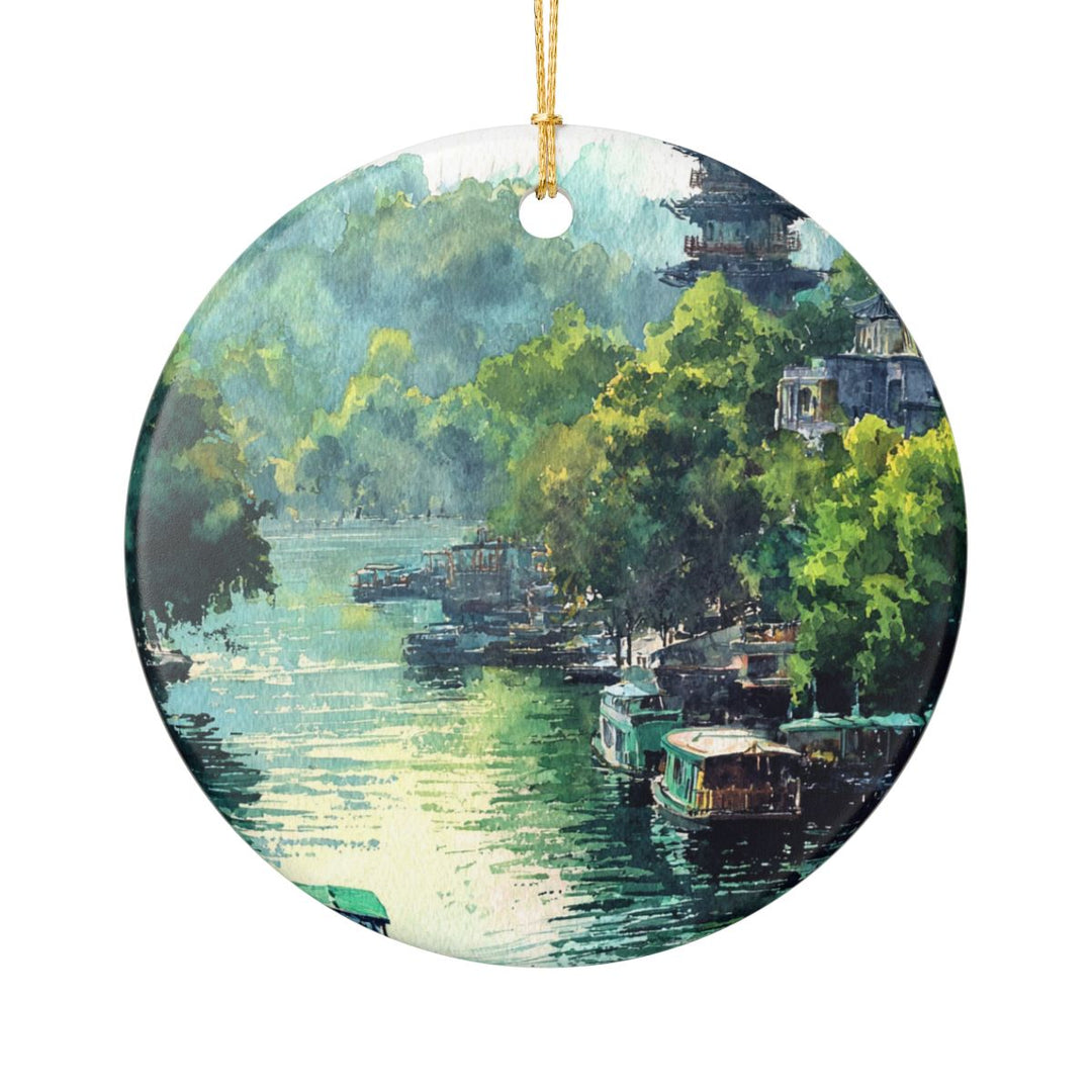 Hangzhou China Ornament: Unique Hangzhou China Souvenir, Hangzhou China Xmas Decor, and Authentic Hangzhou China Gift