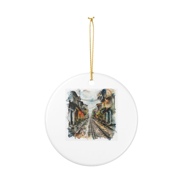 Hanoi Vietnam Ornament: Unique Hanoi Souvenir, Hanoi Vietnam Xmas Decor, and Authentic Hanoi Gift