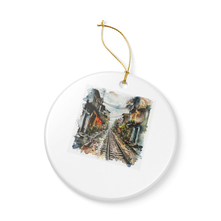 Hanoi Vietnam Ornament: Unique Hanoi Souvenir, Hanoi Vietnam Xmas Decor, and Authentic Hanoi Gift