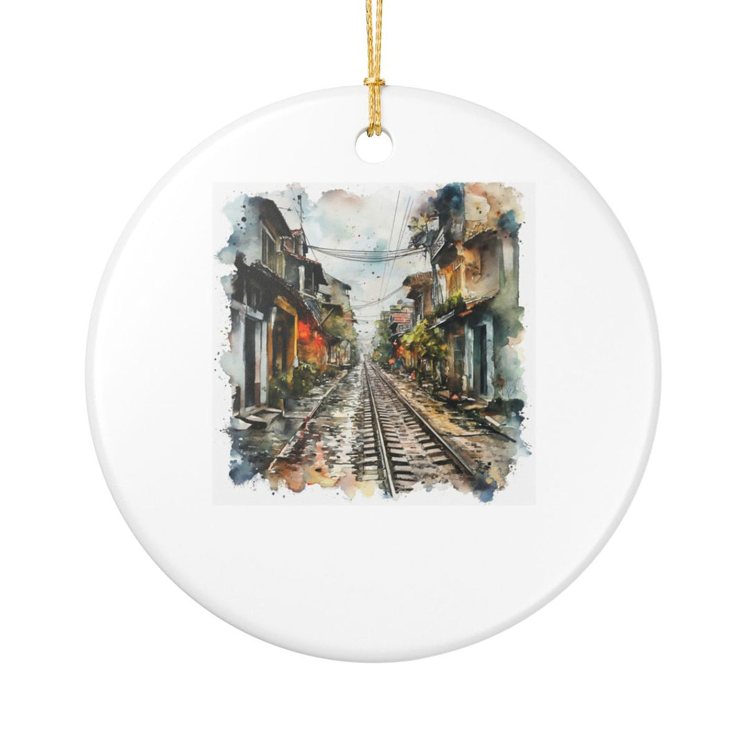 Hanoi Vietnam Ornament: Unique Hanoi Souvenir, Hanoi Vietnam Xmas Decor, and Authentic Hanoi Gift